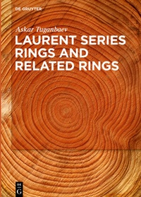 Enlarge image Cover: Laurent Series Rings and Related Rings - De Gruyter