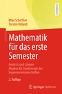 Cover: Mathematik für das erste Semester - Springer Spektrum