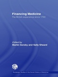 Cover: Financing Medicine - Routledge