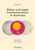 Bild: Ethics and Legal Professionalism in Australia - OUP Australia and New Zealand