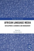 Cover: African Language Media - Routledge