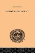 Cover: Hindu Philosophy - Routledge