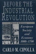 Cover: Before the Industrial Revolution - W. W. Norton & Company