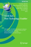 Cover: VLSI-SoC: New Technology Enabler - Springer