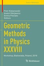 Cover: Geometric Methods in Physics XXXVIII - Birkhäuser
