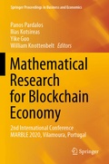 Cover: Mathematical Research for Blockchain Economy - Springer