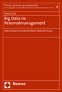 Cover: Big Data im Personalmanagement - Nomos