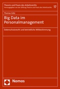 Cover: Big Data im Personalmanagement - Nomos