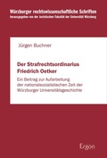 Cover: Der Strafrechtsordinarius Friedrich Oetker - Ergon