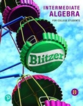 Cover: Student Solutions Manual for Intermediate Algebra for College Students - Pearson