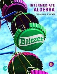 Enlarge image Cover: Student Solutions Manual for Intermediate Algebra for College Students - Pearson
