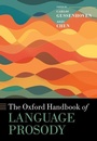 Cover: The Oxford Handbook of Language Prosody - Oxford University Press