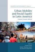 Cover: Urban Mobility and Social Equity in Latin America - Emerald Publishing Limited