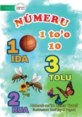 Cover: Numbers For Me (Tetun edition) - Numeru 1 to'o 10 - Library for All