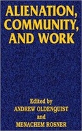 Cover: Alienation, Community, and Work - Indo American Books