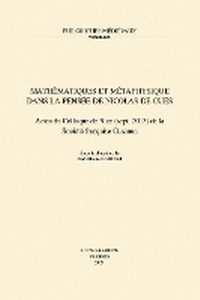 Abbildung von: Mathematiques et Metaphysique dans la pensee de Nicolas de Cues - Peeters Publishers