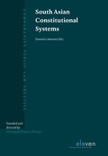 Cover: South Asian Constitutional Systems - Eleven International Publishing