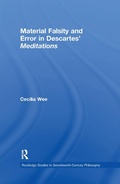 Cover: Material Falsity and Error in Descartes' Meditations - Routledge