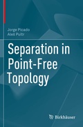 Cover: Separation in Point-Free Topology - Birkh&auml;user