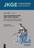 Cover: Bildungspraktiken der Aufkl&auml;rung / Education practices of the Enlightenment - De Gruyter Oldenbourg