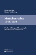 Cover: Menschenrechte 1948/1958 - Verlag &Ouml;sterreich