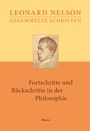 Cover: Fortschritte und R&uuml;ckschritte in der Philosophie - Meiner