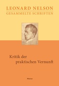 Cover: Kritik der praktischen Vernunft - Meiner