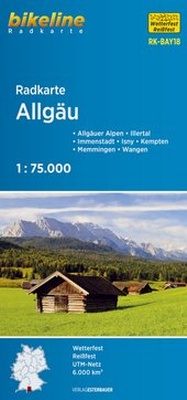 Abbildung von: Radkarte Allgäu (RK-BAY18) - Esterbauer