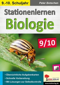 Abbildung von: Stationenlernen Biologie 9/10 - KOHL VERLAG Der Verlag mit dem Baum