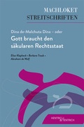 Cover: Dina de-Malchuta Dina - oder Gott braucht den s&auml;kularen Rechtsstaat - Hentrich und Hentrich Verlag Berlin