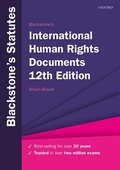 Cover: Blackstone's International Human Rights Documents - Oxford University Press