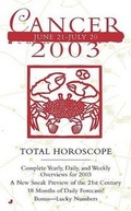 Cover: Total Horoscopes 2003: Cancer - Jove Books