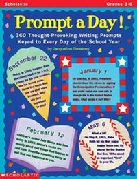 Enlarge image Cover: Prompt a Day! - Scholastic Teaching Resources