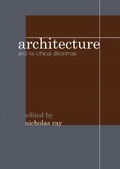 Cover: Architecture and its Ethical Dilemmas - Taylor & Francis