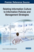 Cover: Relating Information Culture to Information Policies and Management Strategies - Business Science Reference