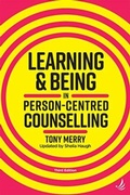 Cover: Learning and Being in Person-Centred Counselling (third edition) - PCCS Books