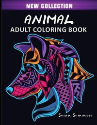 Enlarge image Cover: Animal Adult Coloring Book - S.S. Publishing
