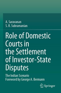 Abbildung von: Role of Domestic Courts in the Settlement of Investor-State Disputes - Springer
