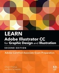 Cover: Learn Adobe Illustrator CC for Graphic Design and Illustration - Peachpit Press Publications