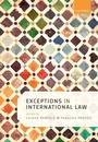 Cover: Exceptions in International Law - OUP eBook