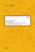 Cover: Lingua vulgata - Buske, H