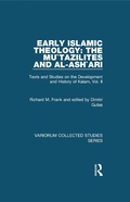 Cover: Early Islamic Theology: The Mu`tazilites and al-Ash`ari - Routledge