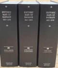 Cover: Historic Maps of Bahrain 1817-1970 3 Volumes Hardback Set - Cambridge University Press
