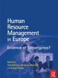 Cover: HRM in Europe - Routledge