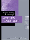 Cover: Effective Learning and Teaching in Modern Languages - Routledge