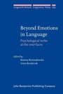 Cover: Beyond Emotions in Language - John Benjamins Publishing Company