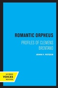Cover: Romantic Orpheus - University of California Press