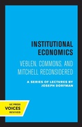 Cover: Institutional Economics - University of California Press