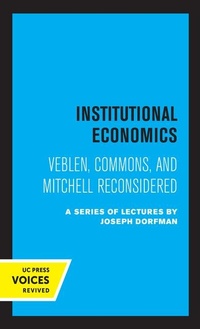 Enlarge image Cover: Institutional Economics - University of California Press