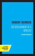 Cover: Robert Herrick - University of California Press
